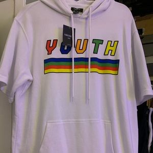 Tee shirt hoodie “youth” graphic NWT